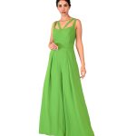 Green jumpsuit design