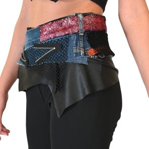 Waist cover multi fabric design