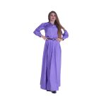 FULLSET SHIRT WITH SKIRT PURPLE COLOR