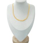 Sleek Flat Curb Chain Necklace