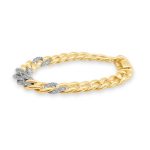 Two-Tone Ice Link Bracelet