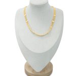 Golden Mesh Link Necklace