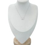 Silver Whisper Butterfly Necklace