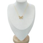 Gold Butterfly Pendant Necklace