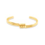 Golden Coil Accent Bracelet