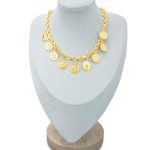 Vintage Coin Charm Necklace
