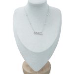 Celeste Bar Pendant Necklace